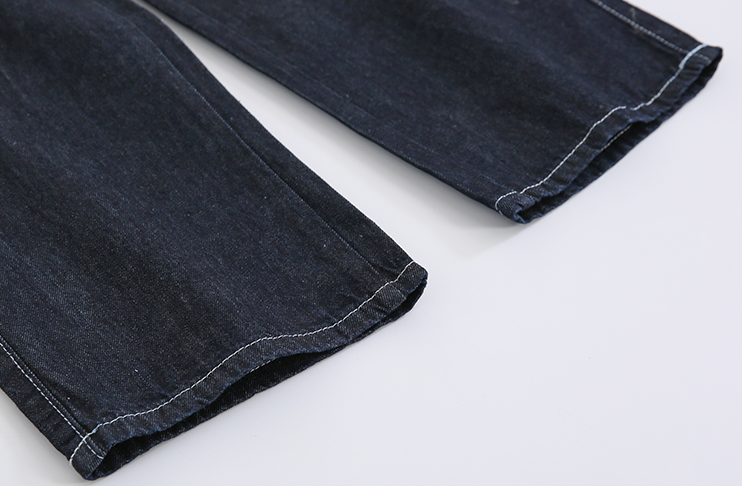 RT No. 1508 DARK BLUE WIDE DENIM JEANS