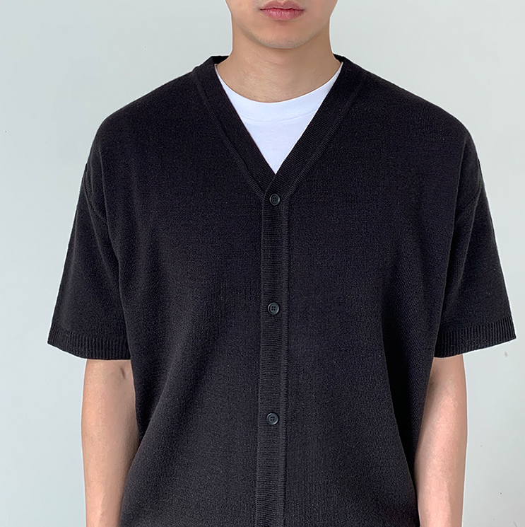 RT No. 1708 SHORT SLEEVE CARDIGAN