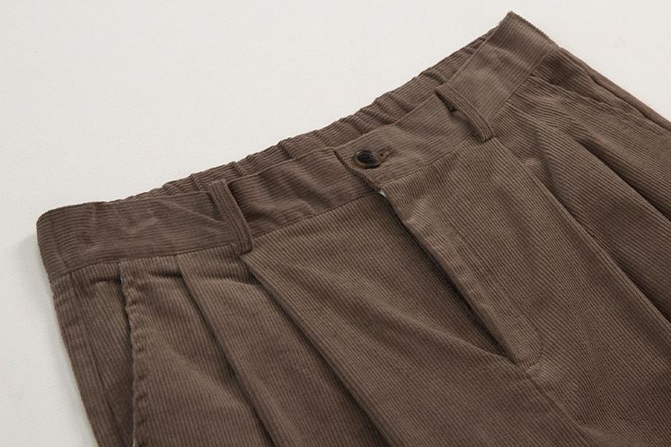 RT No. 3339 CORDUROY LOOSE WIDE PANTS