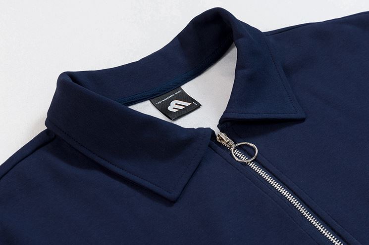 RT No. 4215 HALF ZIP-UP COLLAR SWEATER JK