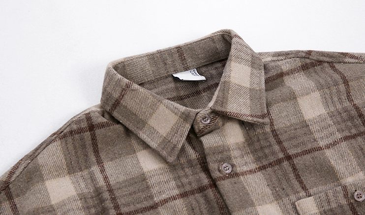 RT No. 2811 WOOLEN PLAID SHIRT