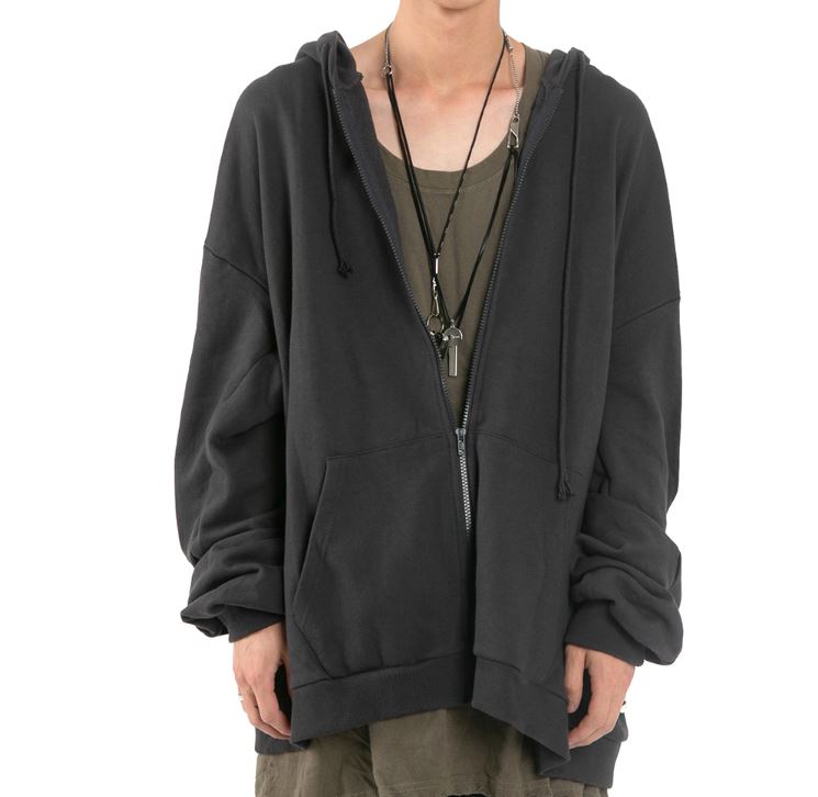 RT No. 859 OVERSIZE ZIPUP HOODIE