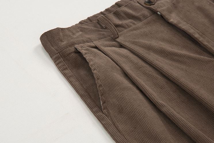 RT No. 3339 CORDUROY LOOSE WIDE PANTS