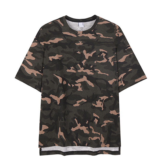 RT No. 546 OVERSIZE CAMO SHIRT