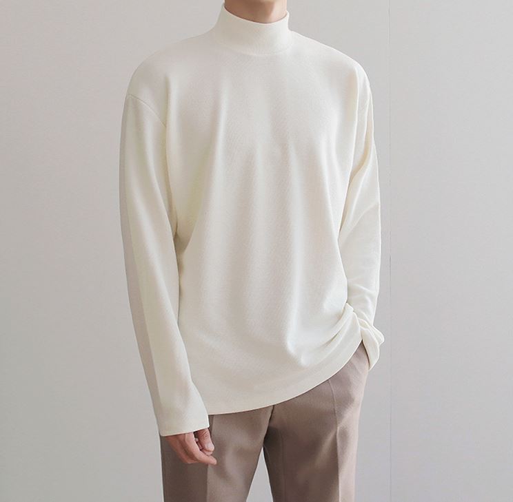 RT No. 4388 HALF TURTLENECK LONGSLEEVE