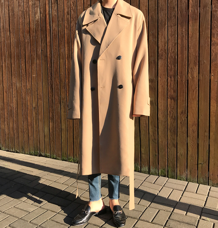 RT No. 2791 BELT TRENCH COAT