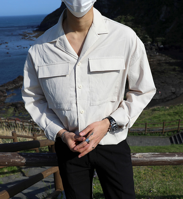 RT No. 2813 POCKET COLLAR SHIRT