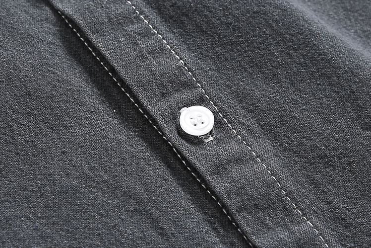 RT No. 5166 DARK GRAY DENIM SHIRT