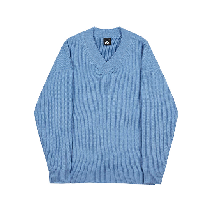 RT No. 3219 V-NECK KNITTED SWEATER