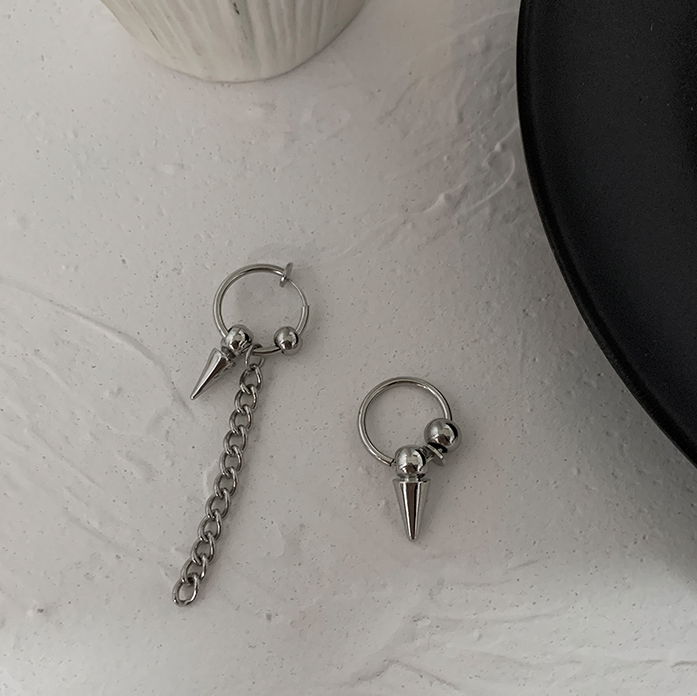 PENDANT DANGLE EARRING CLIP ON