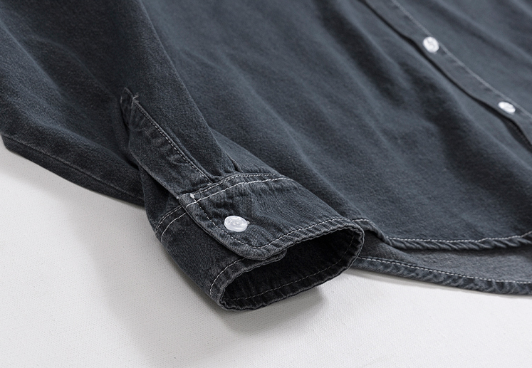 RT No. 4204 DARK GRAY DENIM SHIRT