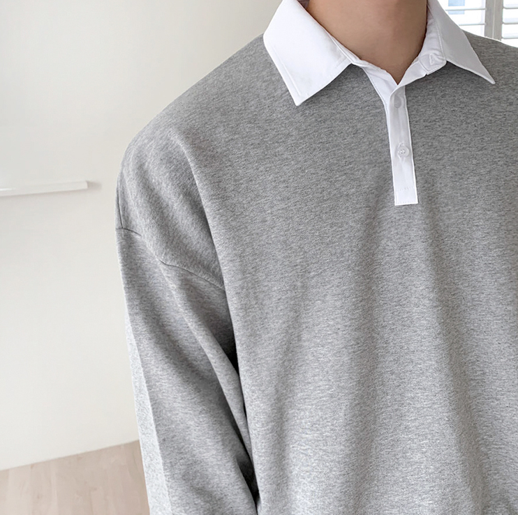 RT No. 2260 COLLARED SWEATER