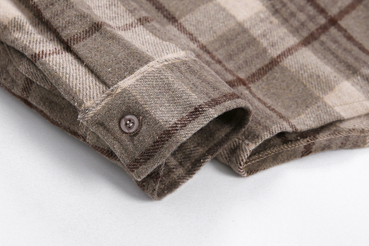 RT No. 2811 WOOLEN PLAID SHIRT