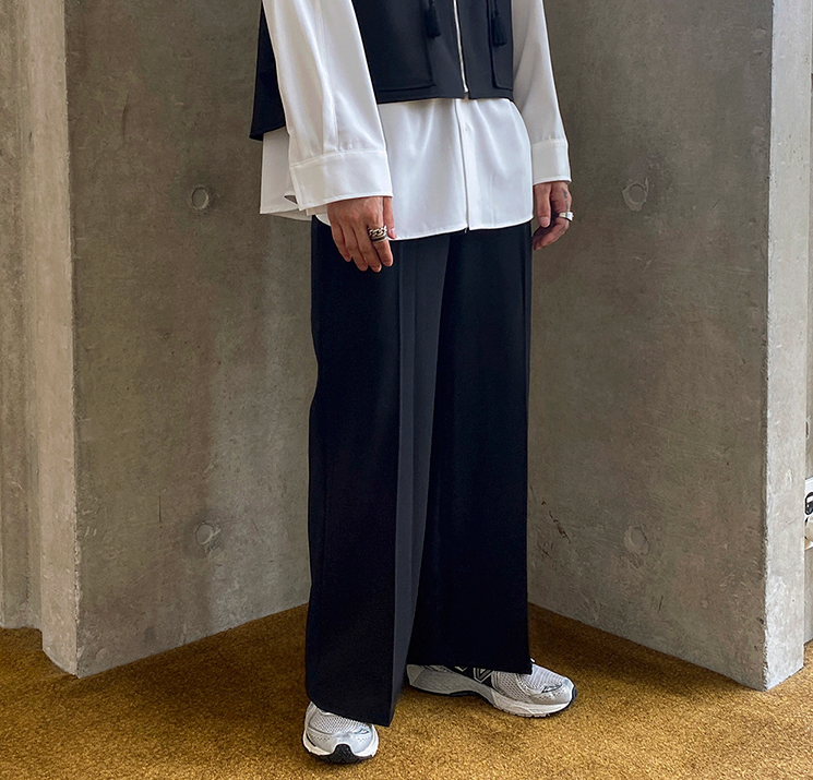 RT No. 2745 STRAIGHT WIDE PANTS