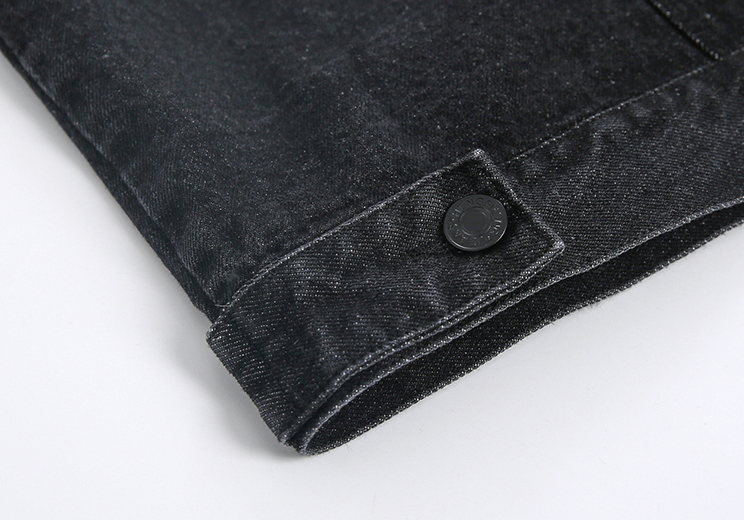 RT No. 1283 BLACK DENIM JK