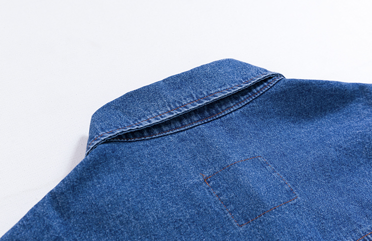 RT No. 4098 BLUE DENIM COLLAR SHIRT