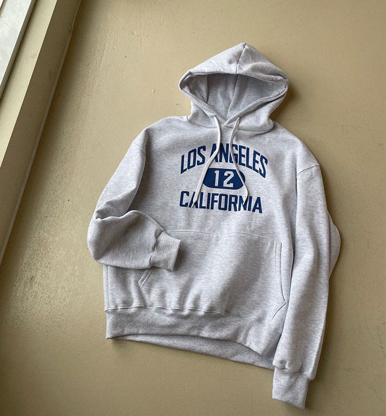 RT No. 5275 LOS ANGELES LETTERED HOODIE