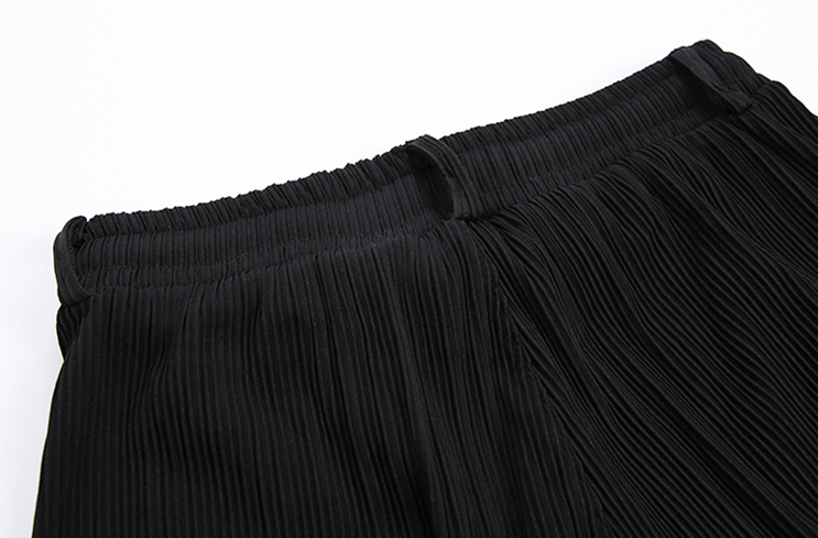 RT No. 1755 STRAIGHT WIDE PLEATED PANTS