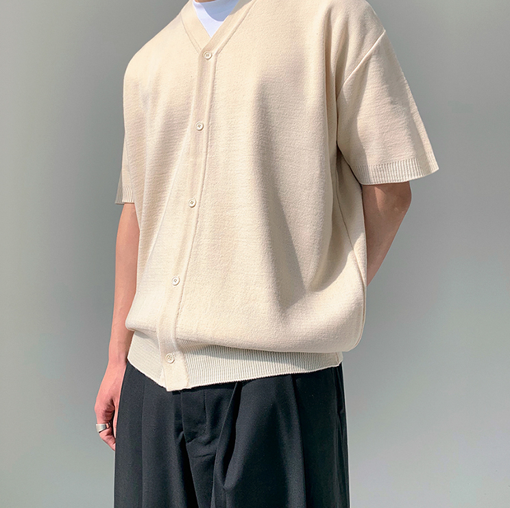 RT No. 1708 SHORT SLEEVE CARDIGAN