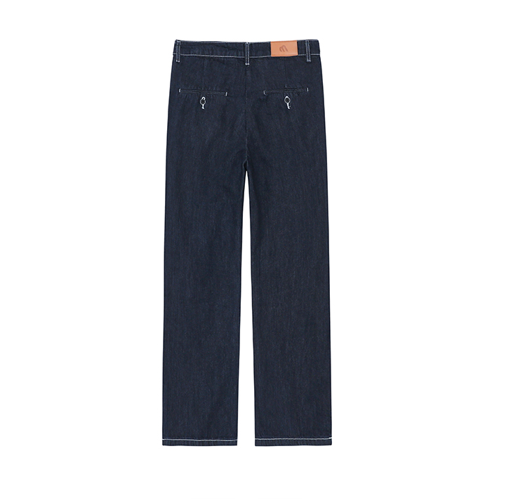 RT No. 1508 DARK BLUE WIDE DENIM JEANS