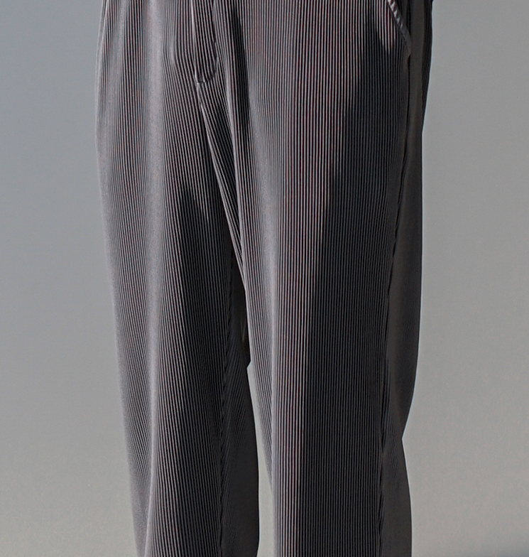 RT No. 1755 STRAIGHT WIDE PLEATED PANTS