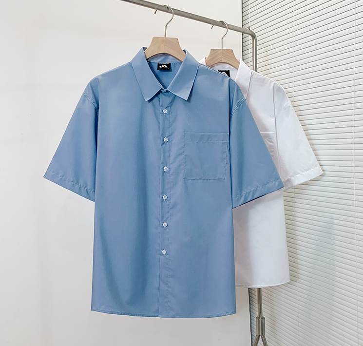 RT No. 1764 HALF SLEEVE BUTTON UP SHIRT