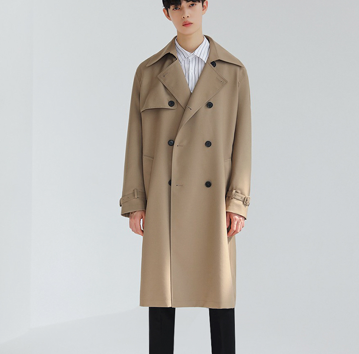 RT No. 2796 KHAKI TRENCH COAT