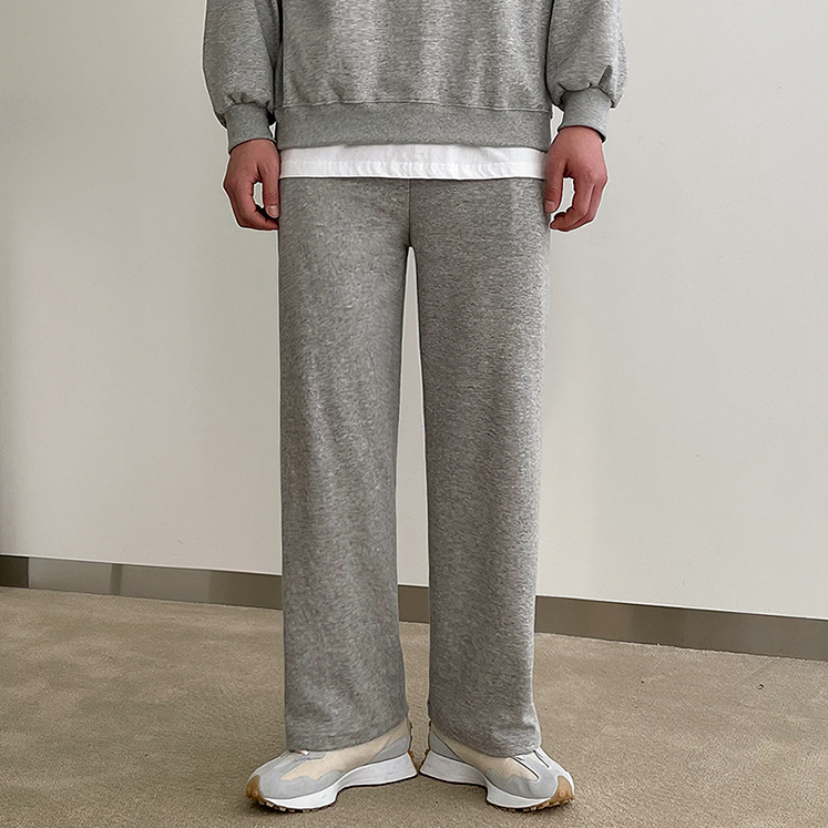 RT No. 4212 GRAY/BLACK SWEATER & WIDE SWEATPANTS