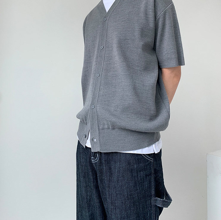 RT No. 1708 SHORT SLEEVE CARDIGAN