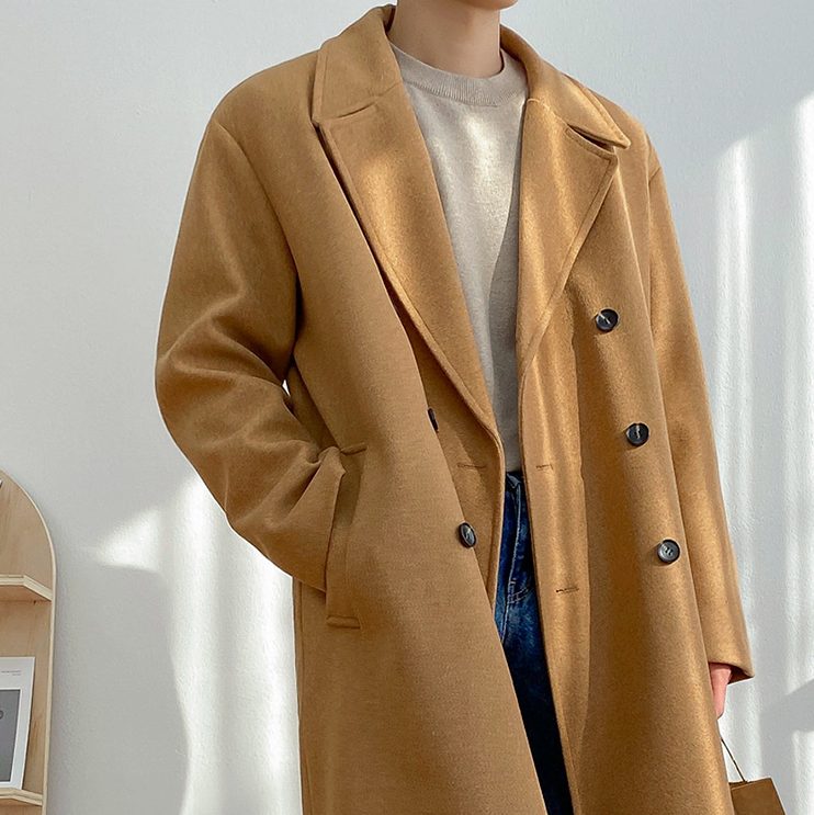 RT No. 2762 WOOLEN TRENCH COAT