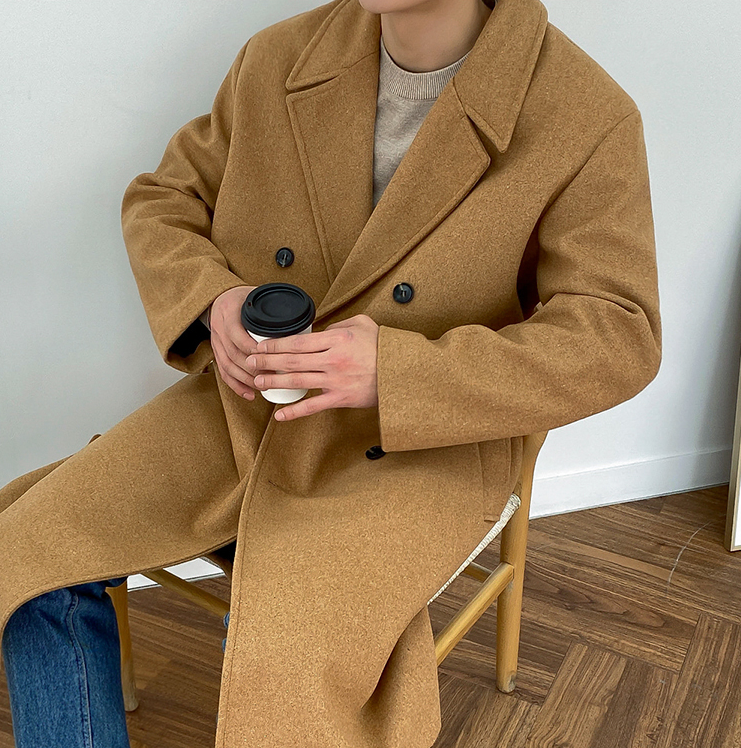 RT No. 2762 WOOLEN TRENCH COAT