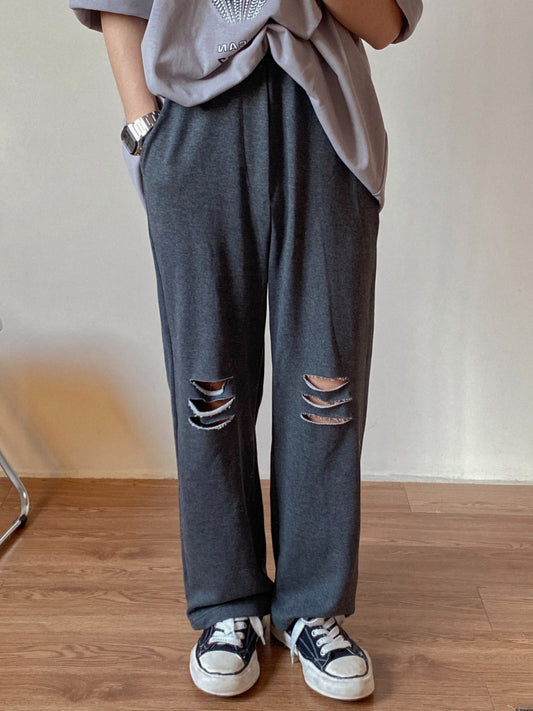 RT No. 1495 DISTRESSED SWEATPANTS