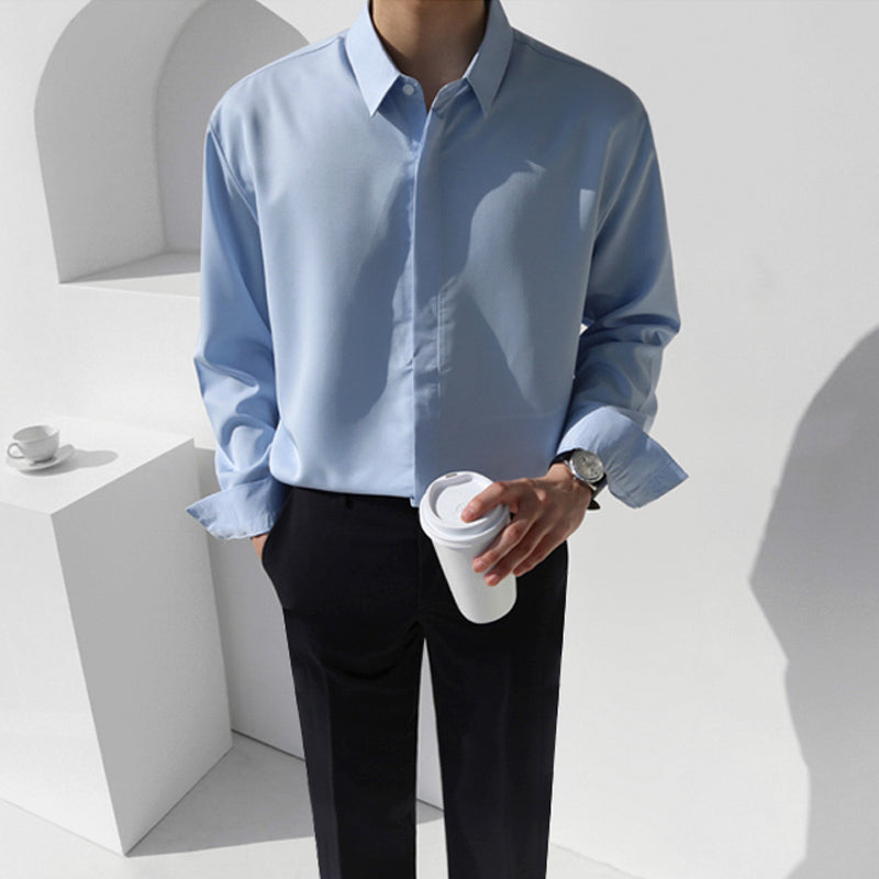 RT No. 4354 BASIC COLLAR SHIRT