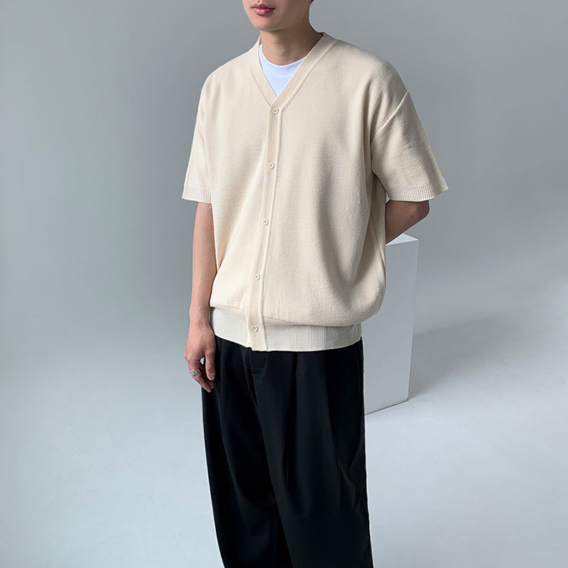 RT No. 1708 SHORT SLEEVE CARDIGAN