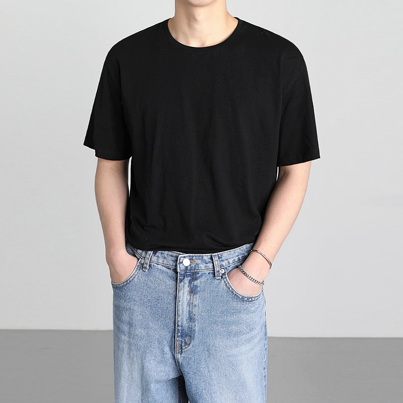 RT No. 4363 BASIC COTTON SHORT SLEEVE SHIRT