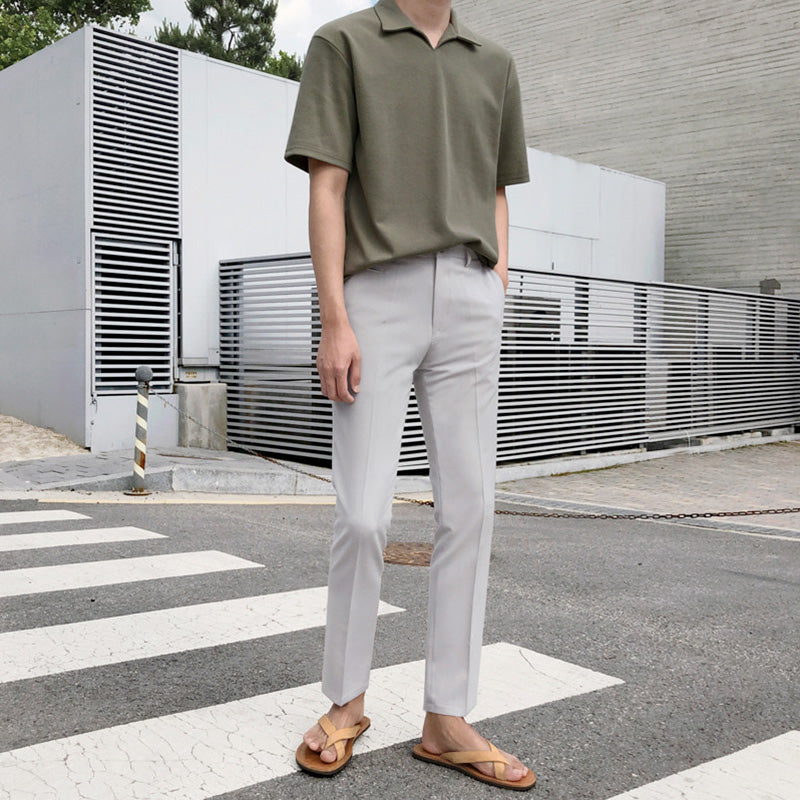 RT No. 1742 SHORT SLEEVE COLLAR SHIRT