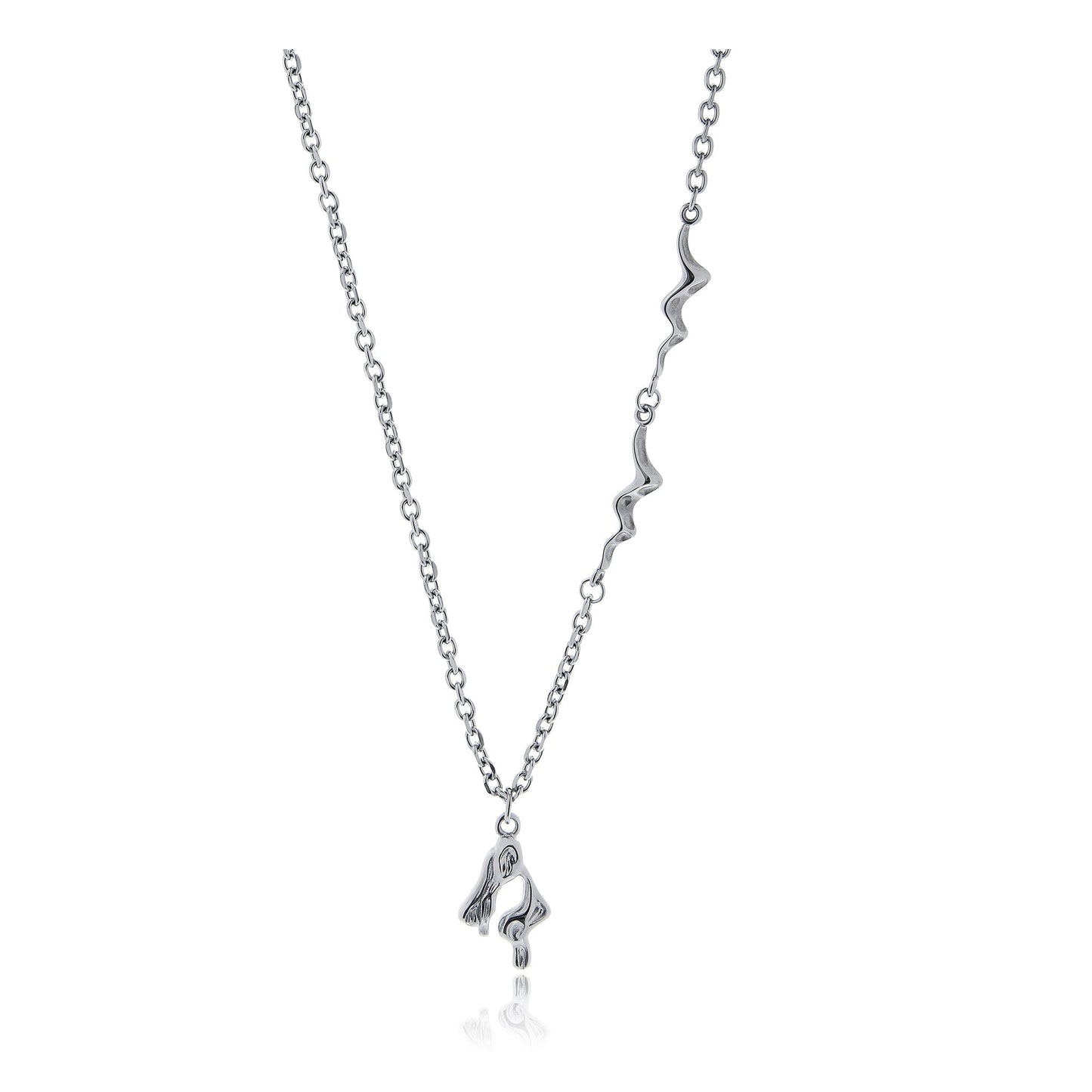 IRREGULAR PENDANT CHAIN NECKLACE