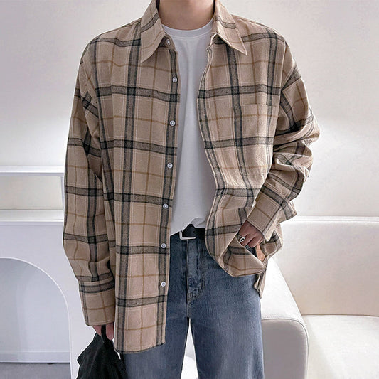 RT No. 4275 PLAID COLLAR SHIRT