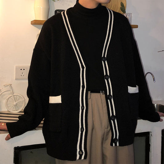 RT No. 2505 BLACK CARDIGAN