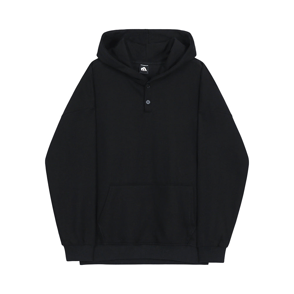 RT No. 4408 BASIC BLACK HOODIE