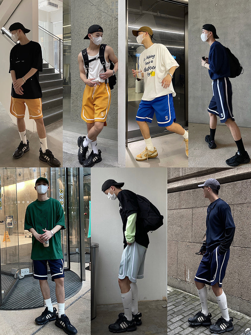 RT No. 4494 BASKETBALL STYLE SHORTS