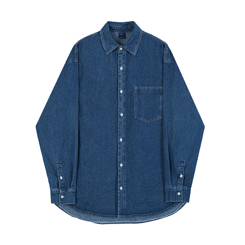 RT No. 4413 DENIM COLLAR SHIRT