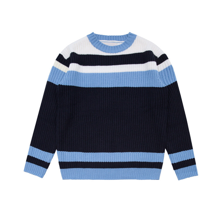 RT No. 3292 BLUE KNITTED SWEATER