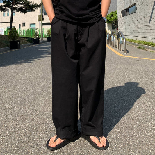 RT No. 2017 BLACK WIDE PANTS