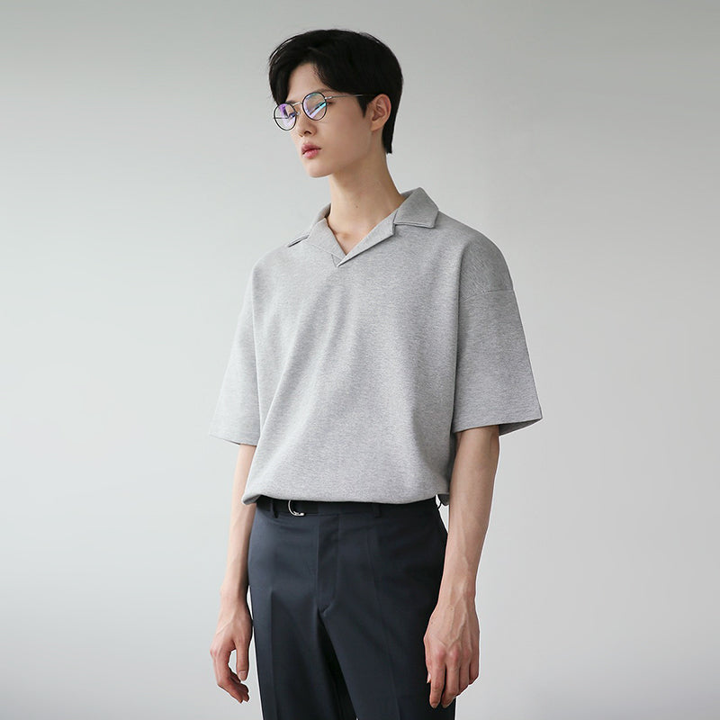 RT No. 1710 COLLAR HALF SLEEVE SHIRT