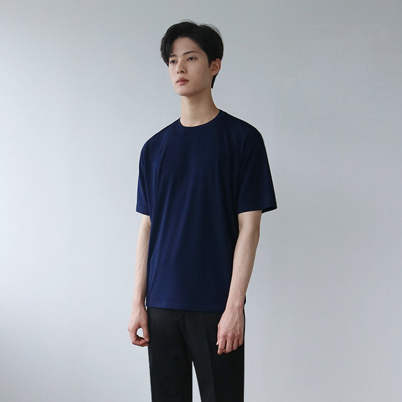 RT No. 1757 BASIC COTTON HALF SLEEVE SHIRT