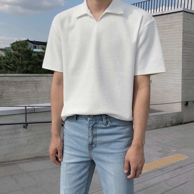 RT No. 1742 SHORT SLEEVE COLLAR SHIRT