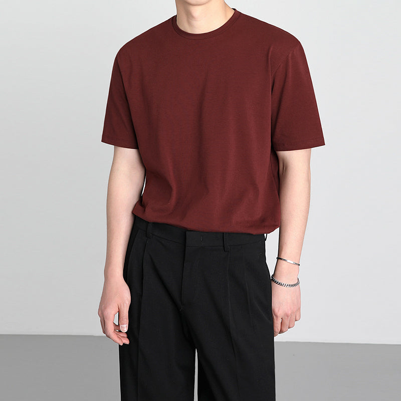 RT No. 4363 BASIC COTTON SHORT SLEEVE SHIRT