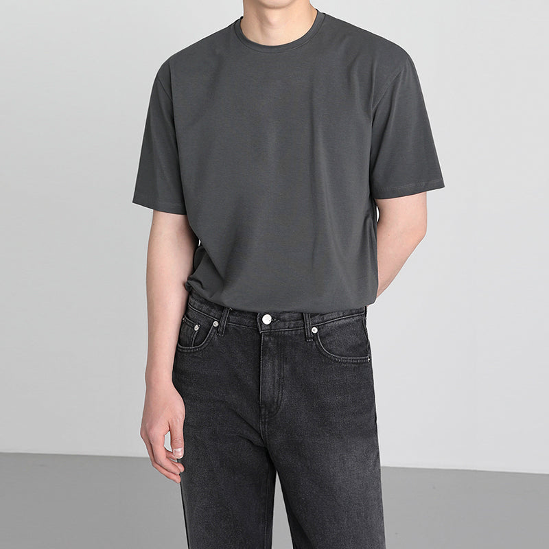 RT No. 4363 BASIC COTTON SHORT SLEEVE SHIRT