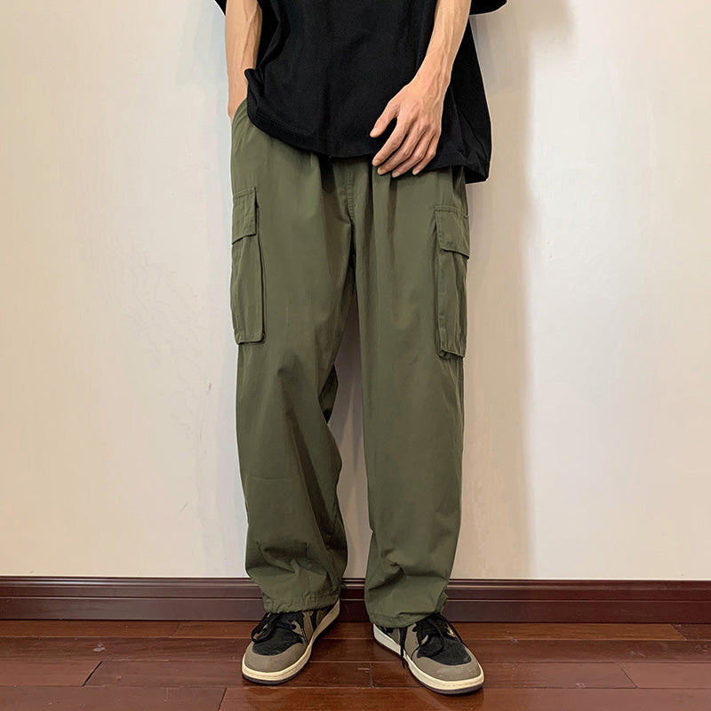 RT No. 5151 WIDE STRAIGHT CARGO PANTS